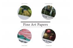 China Premium Inkjet Light Texture Matte Fine Art Printing Paper Roll 210gsm supplier
