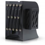 Adjustable 20 inches Desk Magazine File Organizer Holder Metal Bookends for Office Books Papers for sale