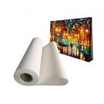 Aqueous Inkjet Polyester Canvas Rolls Matte For Large Format Printing