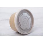 Food grade customized take away disposable paper soup cups with paper lids for sale