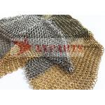 Woven Type Partition Screen Metal Ring Curtain for sale