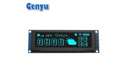 China 3.12 Inch Blue Color 256x64 OLED Display SSD1322 OLED Display SPI Interface supplier