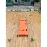 Light Two Fold Stretcher Aluminium Alloy Frame Oxford Cloth