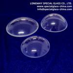 OEM High Precision Clear Bk7 Glass Optical Dome For Underwater Camera Housings for sale