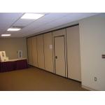 Soundproof Mobile Partition Walls With Single Or Twin Point Track System for sale