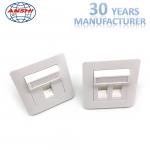 RJ45 Network Face Plate 2 Port 86 Type Wall Face Plate For Telephone / Workstation for sale