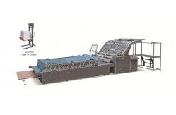 China New Semi Automatic Paper Flute Laminating Machine Made in for Professional Use supplier