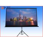 Large Motorized Projector Screen , Electric Pull Down Projector Screen for sale