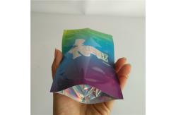 China Mylar Runtz Sealed Plastic Bags Custom Printed For Cannabis Hemp Packaging supplier