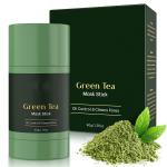 Natural Green Tea Face Mask Stick For Cleansing Whitening Anti-Acne for sale