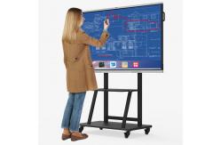 China 60hz Electronic All In One Interactive Whiteboard IR Touch Intelligent supplier