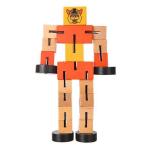 Children'S Toy Puzzle Deformed Wooden Robot Block Hand Play Model for sale