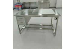 China Polished Stainless Steel Lab Bench with As Drawing Specifications supplier