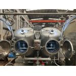 High Temperature SUS316L Double Overflow Dyeing Machine Industrial Dyeing Machine for sale