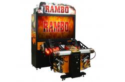 China Amusement park coin operated 55LCD simulator gun shooting Rambo arcade machine supplier