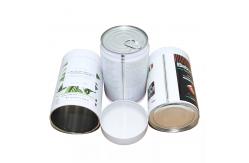 China Logo Customized Coffee Tin Cans Coffee Storage Canisters And Tins supplier
