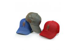China Full Mesh 6 Panel Quick Dry 58cm Fitted Baseball Cap supplier