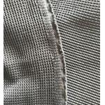 Black Microfiber Waffle Fabric 300gsm 150cm Width For Beddings Clothes
