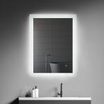 5mm Environmental Silver Mirror LED Backlit Touch Screen Smart Large Mirror for Bathroom for sale