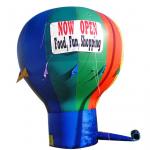 Giant ground helium inflatable advertising balloon for event promotion grand letter