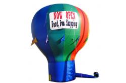 China Giant ground helium inflatable advertising balloon for event promotion grand letter supplier