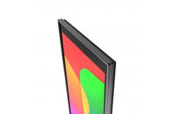 China 75in Floor Stand Digital Signage Totem LCD Advertising Screens IR PCAP AC110V supplier