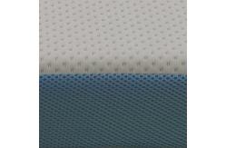 China Double Layer Memory Foam Topper Mattress Anti Bacterial Gel Infused supplier