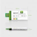 FCC seafood Disposable Temp Data Logger USB Temperature Recorder