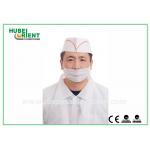 Odorless Chef Paper Hat Customized Disposable Chef Hats Printing Stripe And Logo