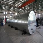 Carbon Steel Container Loading Asphalt Heating Tank With Heating Speed Fast for sale