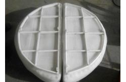 China PTFE Knit Mesh Demister Mist Eliminator 900 Mm In Round Shape supplier