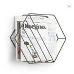 Practical Metal Wall Mounted Brochure Rack for sale