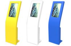 China Floor Standing Self Service Banking Kiosk Machine With Rfid Card Reader supplier