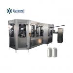 Beer Can Filling And Seaming Machine High Speed Rotary Canning Line 380V for sale