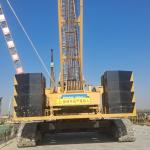 Second Hand 150T Crawler Crane 790.8t.M Lifting Moment Construction Crawler Crane for sale
