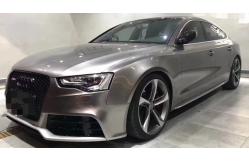China Battle Ash Gray metallic thin Gloss Car Vinyl Wrap moisture proof supplier