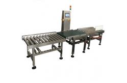 China IP30 Checkweigher Machine LCD Touch Screen Roller 50kg Food Metal Detector supplier