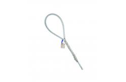 China 12mm Wire Rope Sling Assembly , Hand Spliced Wire Rope Sling supplier