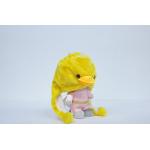 25CM Plush Duck Dog Toy , Yellow Stuffed Duck Dog Toy With Two Earflaps