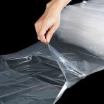 Single Side Opening Clear LDPE Fanfolded Perforated Pre Opened Bags In Box for sale
