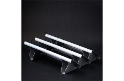 China Roll Formed Horizontal Aluminium Louvres C shaped 85mm Width supplier