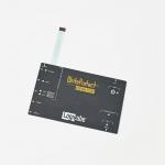LED Tactile Membrane Keypad , Industrial Membrane Switches DC 12V