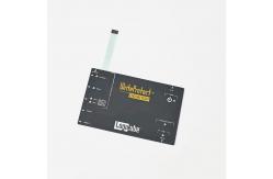 China LED Tactile Membrane Keypad , Industrial Membrane Switches DC 12V supplier