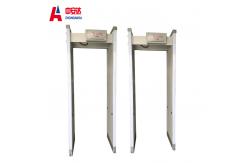 China 12W Walk Through Metal Detector Adjustable Sensitivity With 33 Detecting Zones supplier