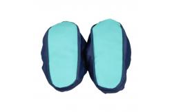 China Esd Anti Skid Reusable Washable Polyester Cleanroom Overshoes supplier