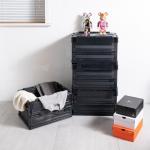 Humanized Environmental Protection Plastic Storage Bin Collapsible for sale