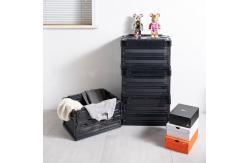 China Humanized Environmental Protection Plastic Storage Bin Collapsible supplier