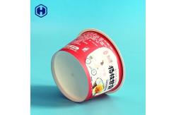 China Fruit Pulp IML Plastic Containers Stackable Compostable Yogurt Cups supplier