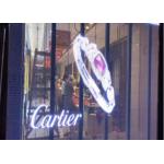 China Embedded Building Advertising Transparent Glass LED Screen HD 10.4mm for sale