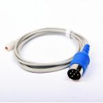 Repusi Concentric EMG Needle Electrode Reusable Cable With 6 Pin DIN Plug
